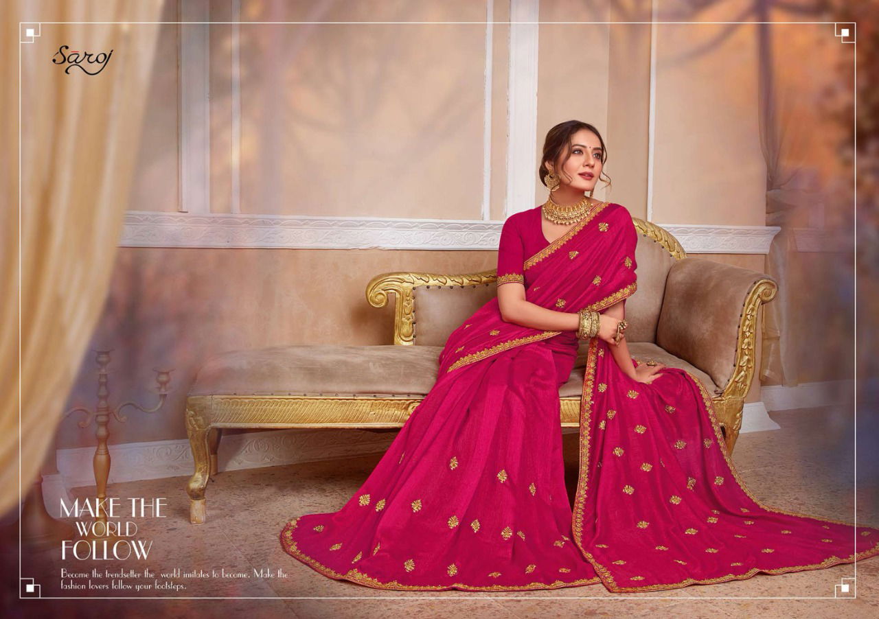 Saroj Mishth Latest Designer Festive Wear Silk Saree Collection 